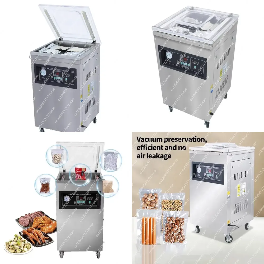 Commercial Printing And Packaging - Penyegel Vakum DZ-500 Mendukung Kantong Bertekstur