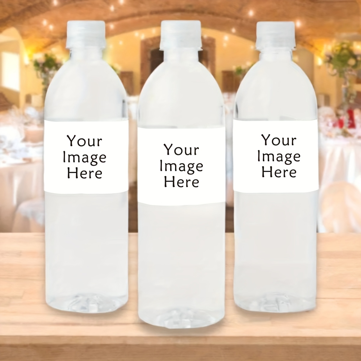 Label Maker - 30pcs Label Botol Air Pernikahan Kustom