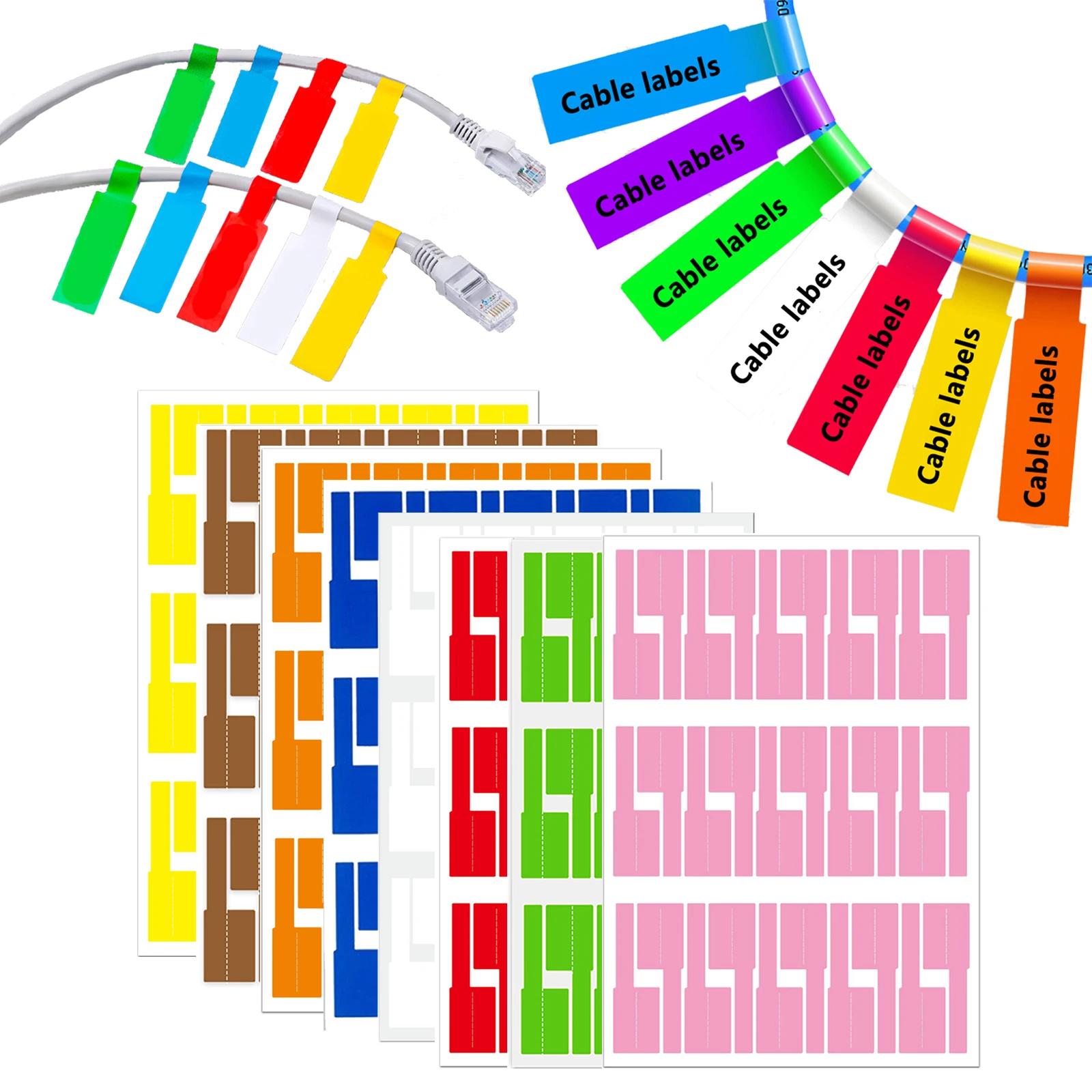 240 Buah Label Kabel Berpereka - Label Printer ulasan dan harga