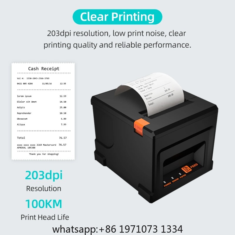 【POS-8360】Printer POS 80mm USB - Receipt Printer ulasan dan harga