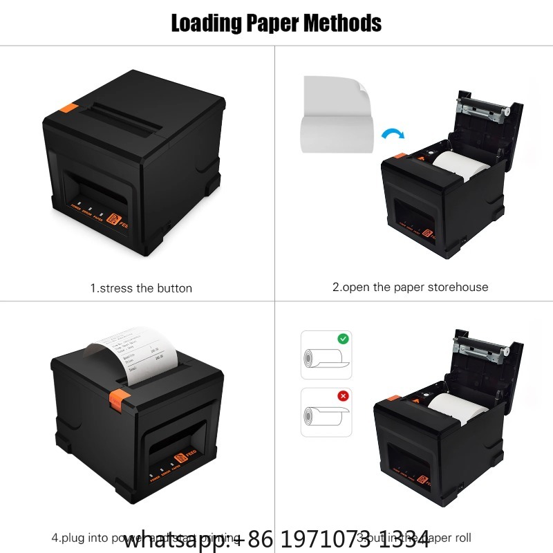 【POS-8360】Printer POS 80mm USB - Receipt Printer ulasan dan harga