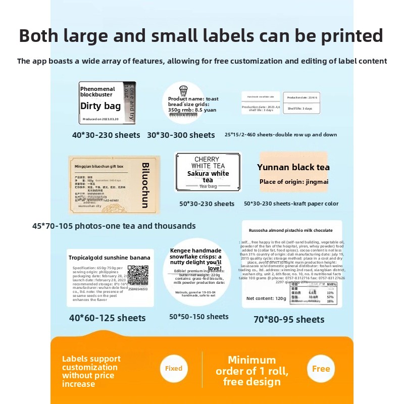 Printer Label Thermal Portabel - Barcode Printer ulasan dan harga